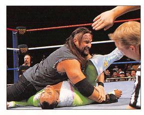 1997 Panini WWF Superstars Stickers #166 Crush Front