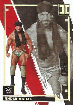 2022 Panini Impeccable WWE - Holo Silver #33 Jinder Mahal Front