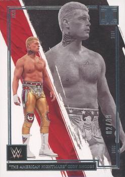 2022 Panini Impeccable WWE - Silver #42 The American Nightmare Cody Rhodes Front