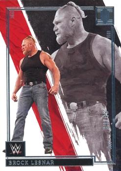 2022 Panini Impeccable WWE - Silver #64 Brock Lesnar Front
