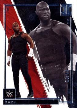 2022 Panini Impeccable WWE - Silver #96 Omos Front
