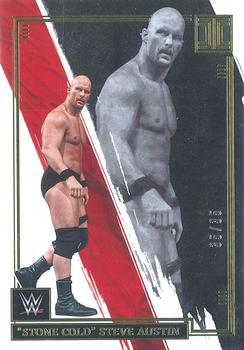 2022 Panini Impeccable WWE - Gold #11 Stone Cold Steve Austin Front