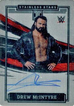2022 Panini Impeccable WWE - Stainless Stars Autographs #SS-DMC Drew McIntyre Front
