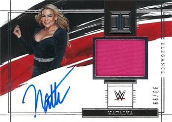 2022 Panini Impeccable WWE - Elegance Memorabilia Autographs #EM-NTA Natalya Front
