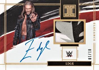 2022 Panini Impeccable WWE - Elegance Memorabilia Autographs Holo Gold #EM-EGD Edge Front