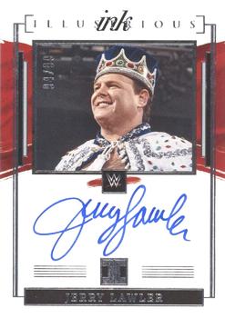 2022 Panini Impeccable WWE - Illustrious Ink #IL-JLW Jerry Lawler Front