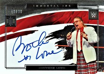2022 Panini Impeccable WWE - Immortal Ink #IM-BLV Brother Love Front