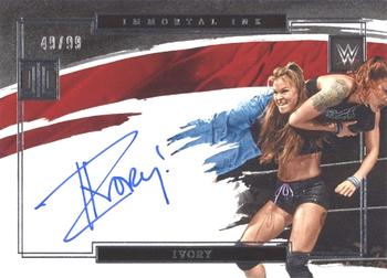 2022 Panini Impeccable WWE - Immortal Ink #IM-IVY Ivory Front
