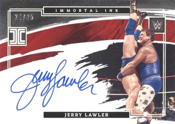 2022 Panini Impeccable WWE - Immortal Ink Holo Silver #IM-JLW Jerry Lawler Front