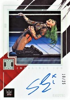 2022 Panini Impeccable WWE - Indelible Ink Holo Silver #IN-SHZ Shotzi Front