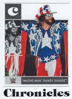 2022 Panini Chronicles WWE #55 Macho Man Randy Savage Front