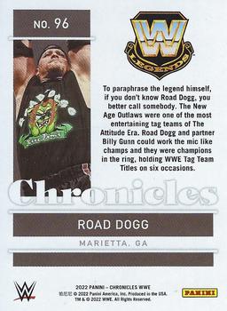 2022 Panini Chronicles WWE #96 Road Dogg Back