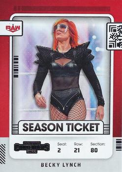 2022 Panini Chronicles WWE #103 Becky Lynch Front