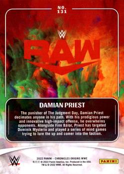 2022 Panini Chronicles WWE #131 Damian Priest Back