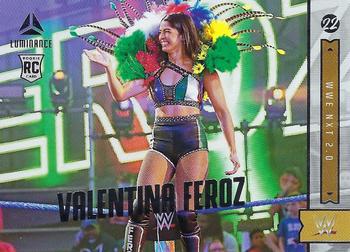 2022 Panini Chronicles WWE #158 Valentina Feroz Front