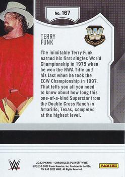 2022 Panini Chronicles WWE #167 Terry Funk Back