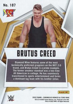 2022 Panini Chronicles WWE #187 Brutus Creed Back