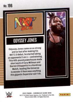 2022 Panini Chronicles WWE #196 Odyssey Jones Back