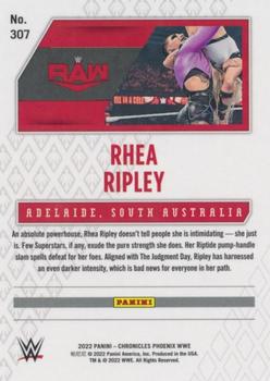 2022 Panini Chronicles WWE #307 Rhea Ripley Back