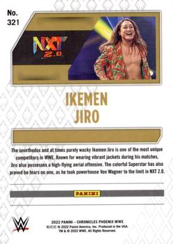 2022 Panini Chronicles WWE #321 Ikemen Jiro Back