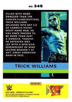 2022 Panini Chronicles WWE #345 Trick Williams Back
