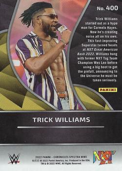 2022 Panini Chronicles WWE #400 Trick Williams Back