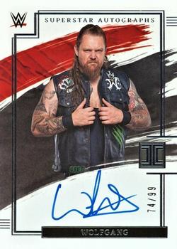 2022 Panini Impeccable WWE - Superstar Autographs #SA-WFG Wolfgang Front