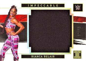 2022 Panini Impeccable WWE - Jumbo Materials #JM-BBL Bianca Belair Front