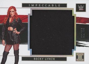 2022 Panini Impeccable WWE - Jumbo Materials #JM-BLY Becky Lynch Front