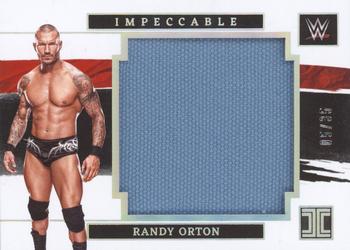 2022 Panini Impeccable WWE - Jumbo Materials #JM-ROR Randy Orton Front