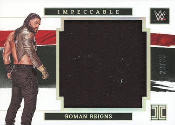 2022 Panini Impeccable WWE - Jumbo Materials #JM-RRN Roman Reigns Front