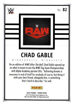 2022 Panini WWE #82 Chad Gable Back