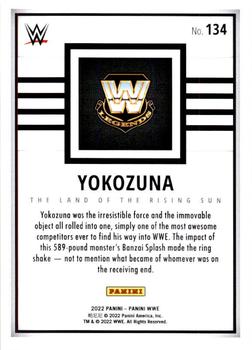 2022 Panini WWE #134 Yokozuna Back