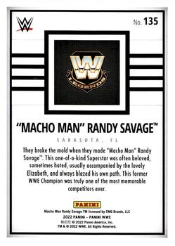 2022 Panini WWE #135 Macho Man Randy Savage Back