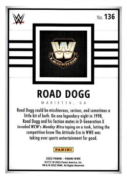 2022 Panini WWE #136 Road Dogg Back