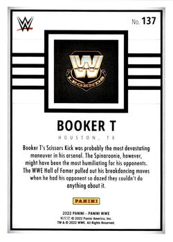 2022 Panini WWE #137 Booker T Back