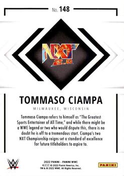 2022 Panini WWE #148 Tommaso Ciampa Back