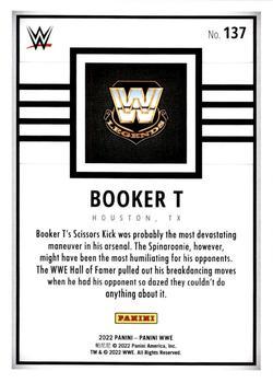 2022 Panini WWE - Green #137 Booker T Back