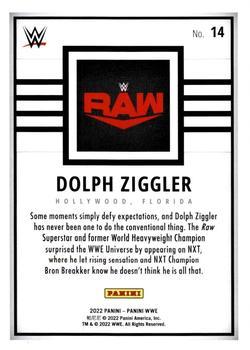 2022 Panini WWE - Gold #14 Dolph Ziggler Back