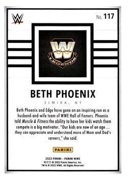 2022 Panini WWE - Gold #117 Beth Phoenix Back