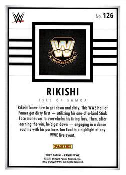 2022 Panini WWE - Gold #126 Rikishi Back