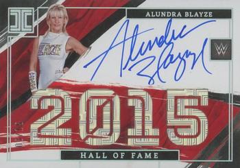 2022 Panini Impeccable WWE - Hall of Fame Signatures #HF-ABZ Alundra Blayze Front