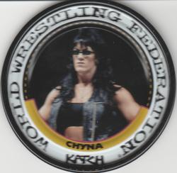 1999 Katch/Irwin Medallions #24 Chyna Front