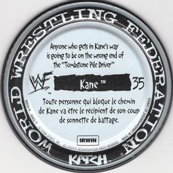 1999 Katch/Irwin Medallions #35 Kane Back