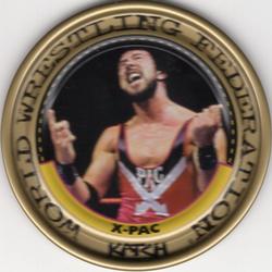 1999 Katch/Irwin Medallions - Gold Medallions #42 X-Pac Front