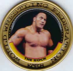 1999 Katch/Irwin Medallions - Gold Medallions #44 The Rock Front