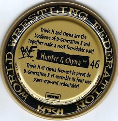1999 Katch/Irwin Medallions - Gold Medallions #46 Hunter & Chyna Back