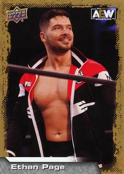 2022 Upper Deck AEW - Gold #8 Ethan Page Front