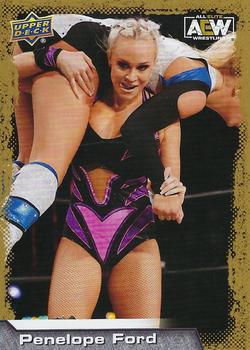2022 Upper Deck AEW - Gold #21 Penelope Ford Front