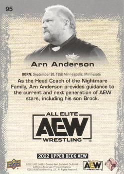 2022 Upper Deck AEW - Gold #95 Arn Anderson Back